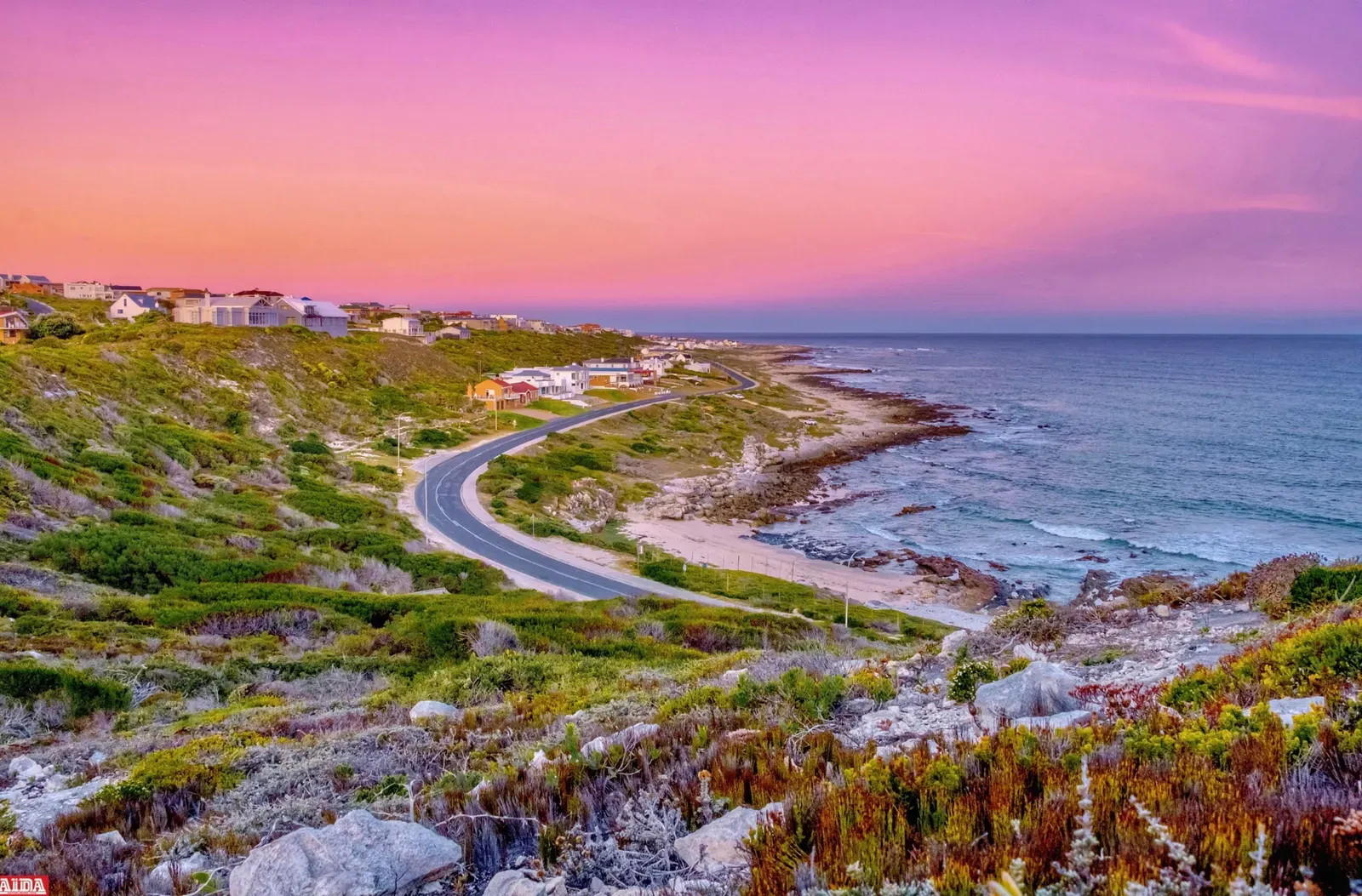 Ocean view at Cape Agulhas